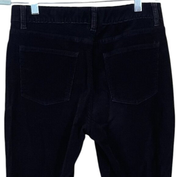 Talbots 6P Curvy Black Corduroy Pants - Picture 10 of 11